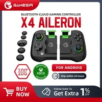 Original GameSir X4 Aileron Bluetooth Mobile Phone Gamepad Xbox Authorization Gaming Controller with Hall Effect, Portablejoycon