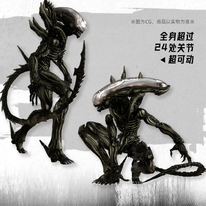 

В наличии, оригинальная 52 игрушки Beast Box Alien 2,0 Ib-13 Xenomorph, трансформируемая игрушка, фигурка инопланетянина, подвижная модель, фигурка, орнамент, подарок