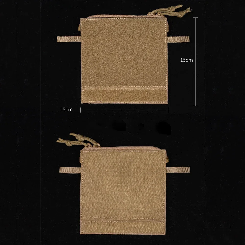 Bolsa tática multiuso pequena para ferro ss hs, suporte de placa do exército, colete de caça, bolsa admin, airsoft, equipamento de peito, pacote de armazenamento