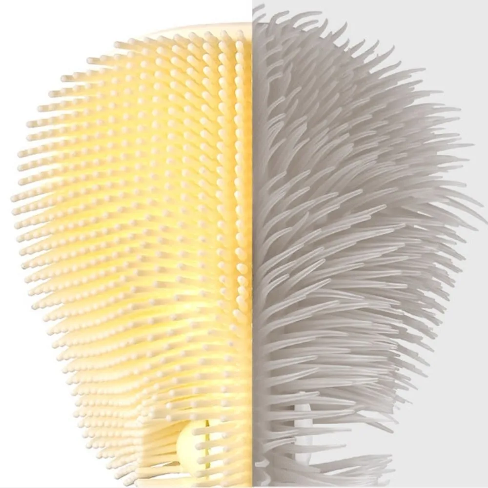 

6pcs/set Multi-functional Milk Bottle Cleaning Brush Set Eyedropper Brush Anti-lost Pacifier Straw Scrubber Storage Drain Rack