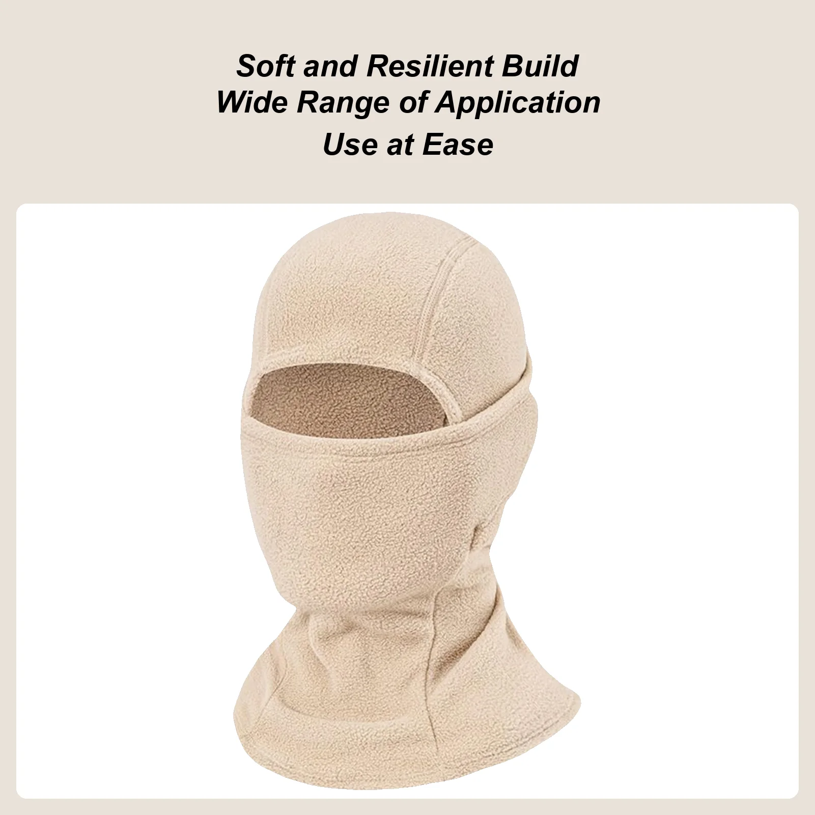 

Warm Hat Neck Warmer Hood Gear Cold Weather Warm Fleece Ski Masque For Snowboarding Work Hiking Commuting Riding Traveling