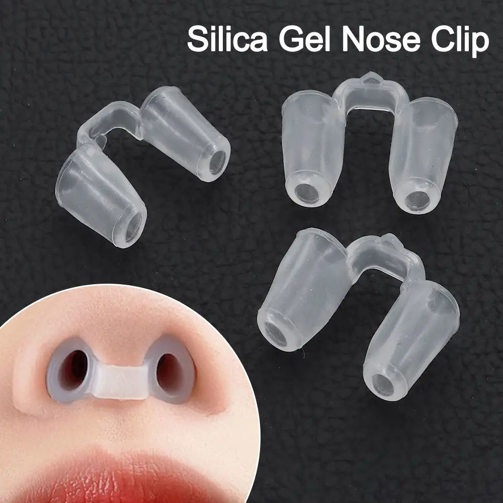 Rhinoplasty Silica Gel Nose Clip Silicone Shaping Postoperative Crooked Nose Correction Fixator Crooked Nose Correction Clear