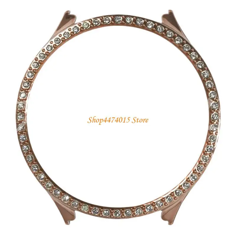 K1AA Watch Single Row Diamond للحالة المقاومة للماء حماية مصد إطار الإسكان المقاوم للصدمات للقذيفة لـ Galaxy-WATC