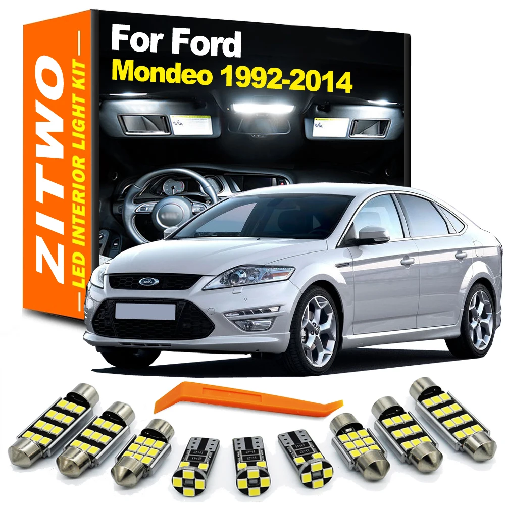 

Комплект светодиодного освещения для салона автомобиля для Ford Mondeo MK1 MK2 MK3 MK4 III IV 1992- 2008 2009 2010 2011 2012 2013 2014 Аксессуары