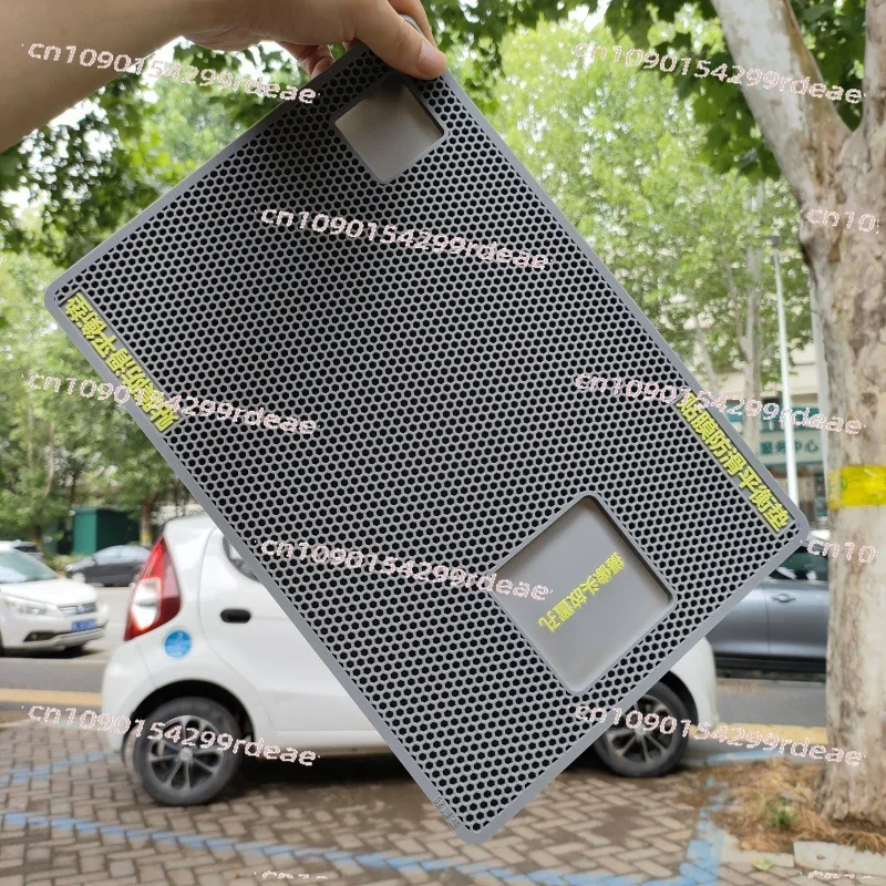Large gray 22*32cm thick 6mm phone screen procurer anti-slip pad