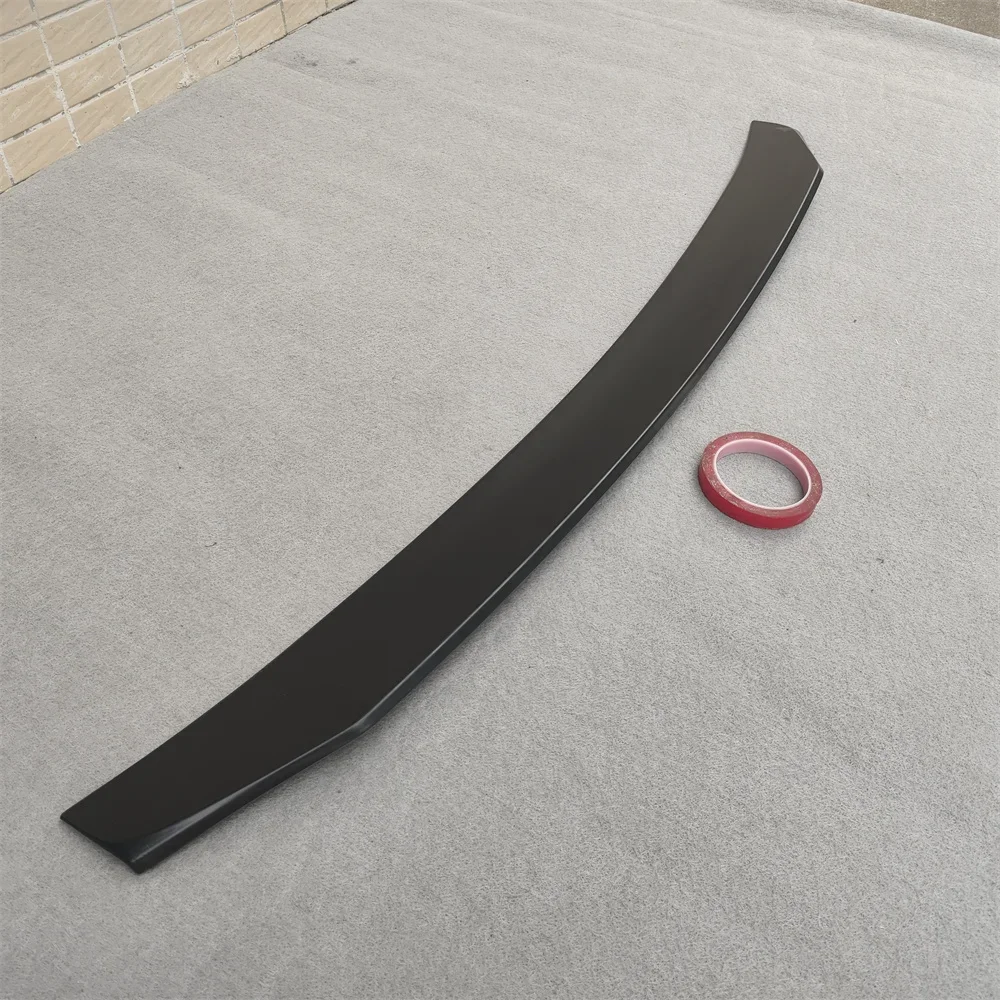 For 22-24 Kia EV6 X Style FRP Fiber Glass carbon fiber Duckbill Spoiler Trunk Wing Lip Racing Accessories Tuning Trim