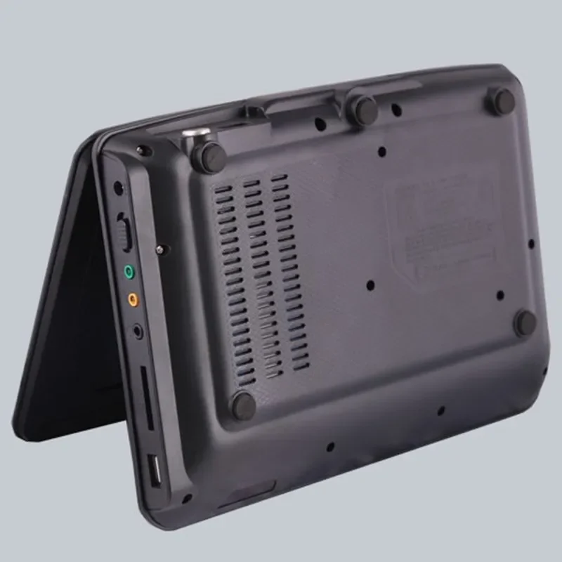 Portable 13 inch DVD VCD Players, EVD Game Function, 270 Degree Rotation/HD player with TV U disk interface CD USB Game Speaker