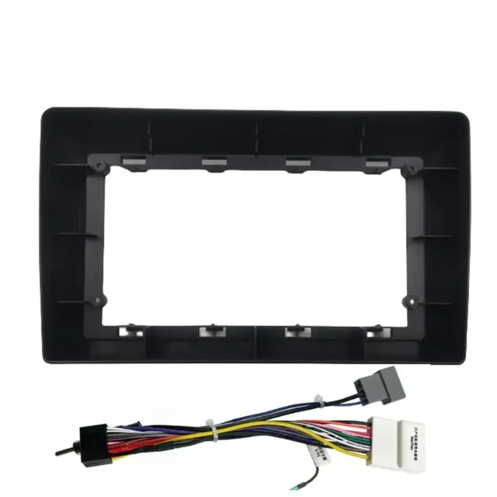 For Nissan X-trail 2004-2007 10 Inch Car Frame Fascia Adapter Canbus Box Decoder Android Radio Audio Dash Fitting Panel Kit