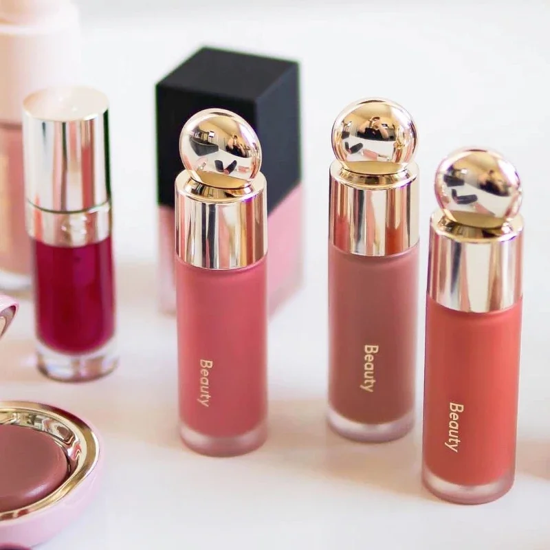 7.5ml Ra/re Beauty Lipstick Blush Cream 3-in-1 Eyes Cheek Lip Tint Smooth Lightweight Long-wear Cream Blush Cosmetics