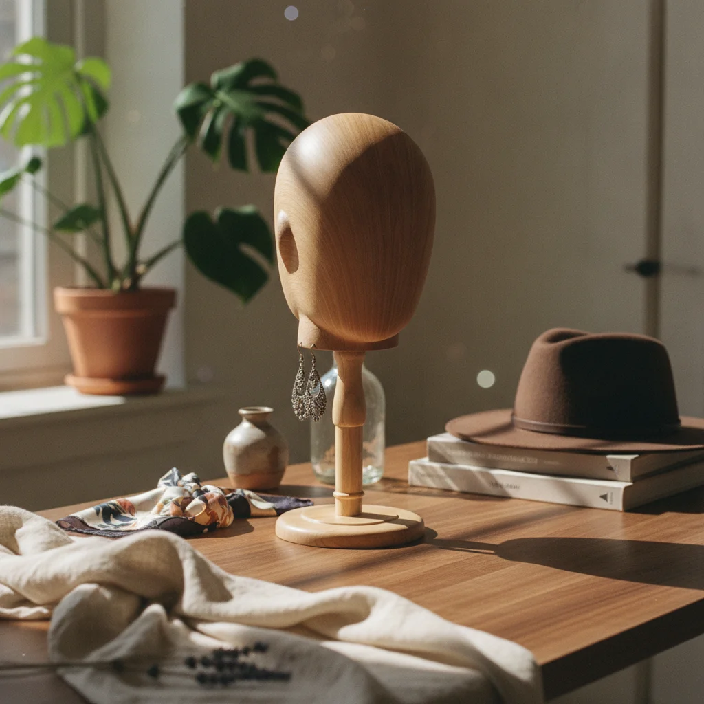 support-de-tete-de-mannequin-robuste-avec-base-en-bois-stable-et-durable-pour-les-detaillants-les-comptoirs-et-les-bureaux