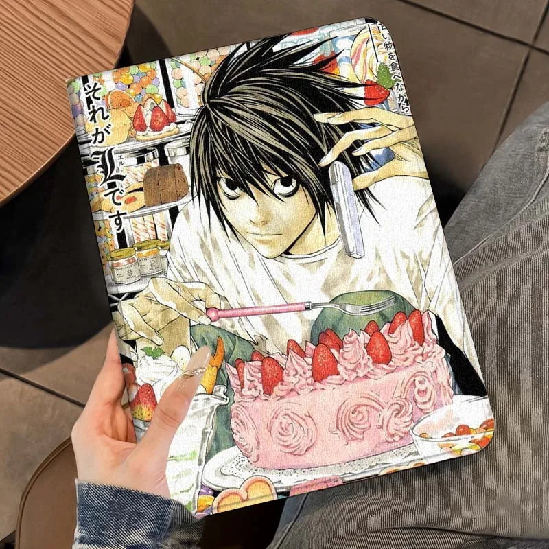 

D-Deaths N-Notes Anime Tablet Case For Xiaoxin Legion Tab Y900 Y700 K10 M10 P11 Pad Pro GT Plus 3rd Gen 4 11 11.5 Cover