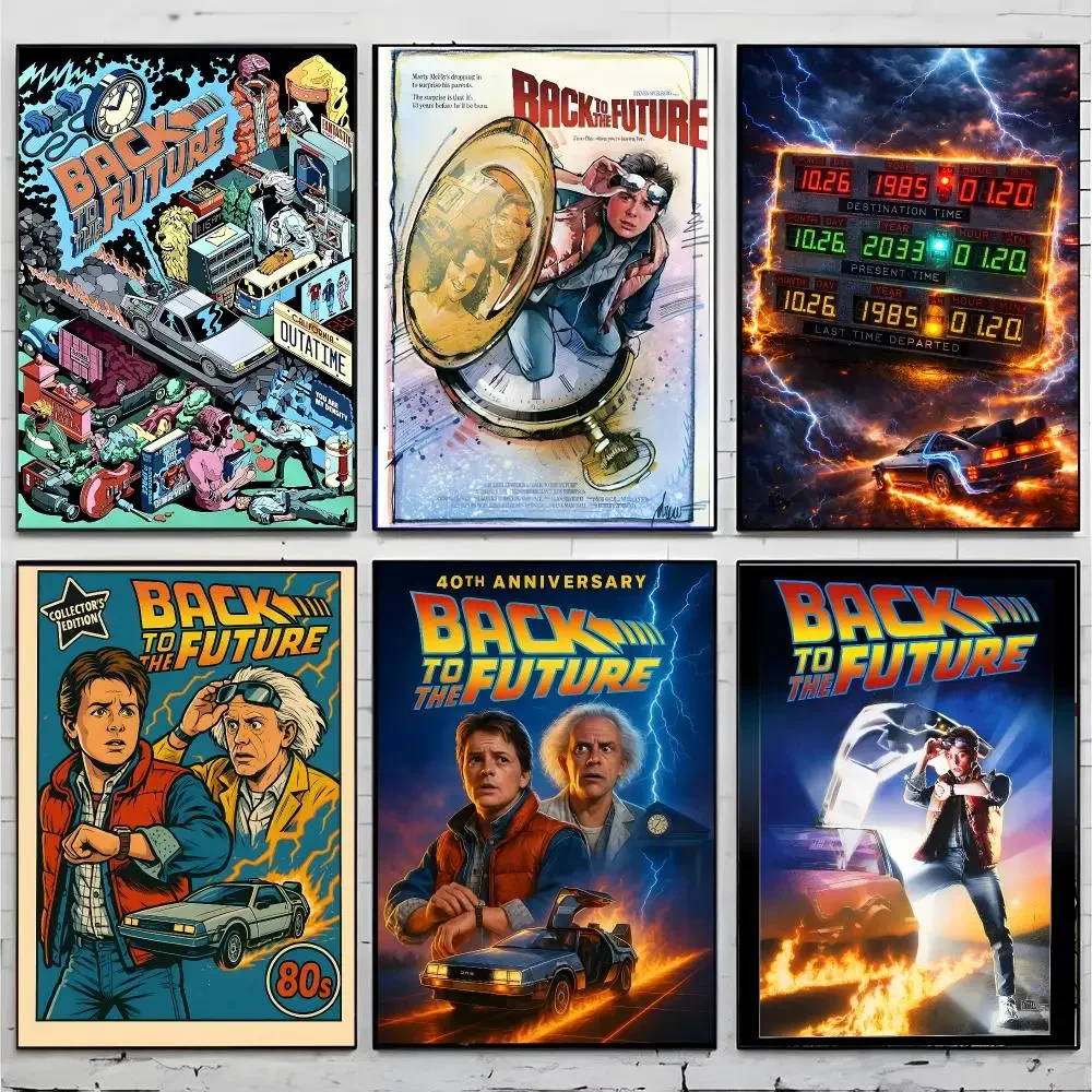 Movie Sci-Fi Back To The Future Poster Superior Home Space  Indoor Decorative Art & Home Decor