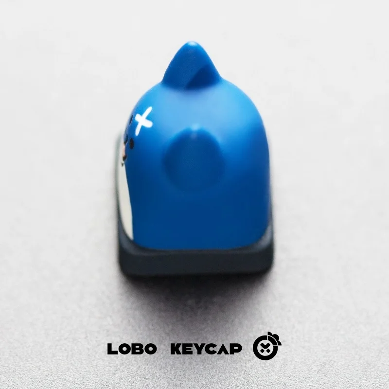 몬스터 헌터 펠린 팔리코 테마의 단일 맞춤형 레진 아트 기계식 키보드 Esc 키캡은 대부분의 크로스 액시스에 적합합니다.