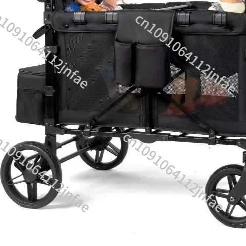 

Набор из 4 прочных уличных тележек на колесах для кемпинга, походов, рыбалки и сада