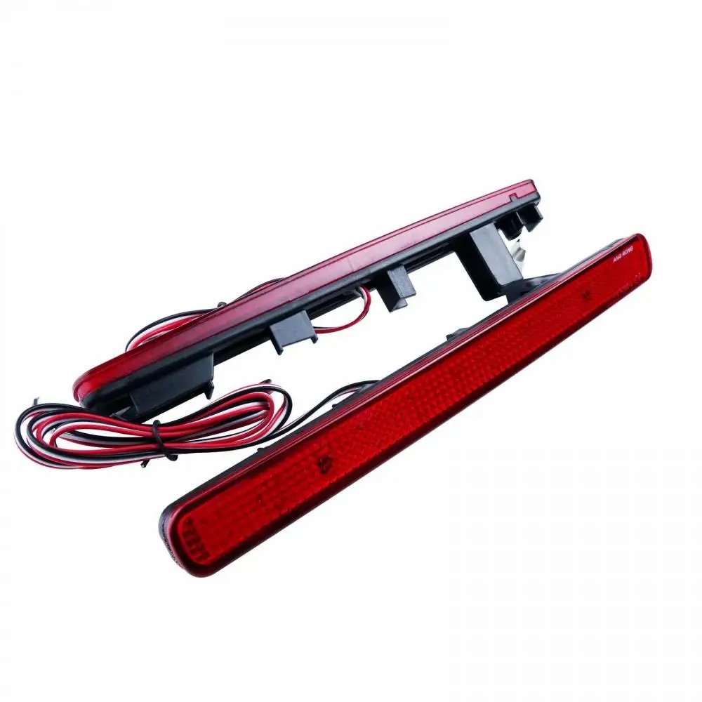 1 زوج الأحمر LED الوفير عاكس الذيل وقف ضوء مصباح ل 2009-14 أكورا TSX سيدان