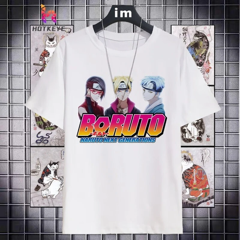 นารูโตะ: โบรูโตะ ฉบับใหม่; มินาโตะ; โบรูโตะ; มิตสึกิ; เสื้อยืด 3 มิติ ซาสึเกะ สำหรับเยาวชน เสื้อยืดแขนสั้นสำหรับผู้ชายและผู้หญิง