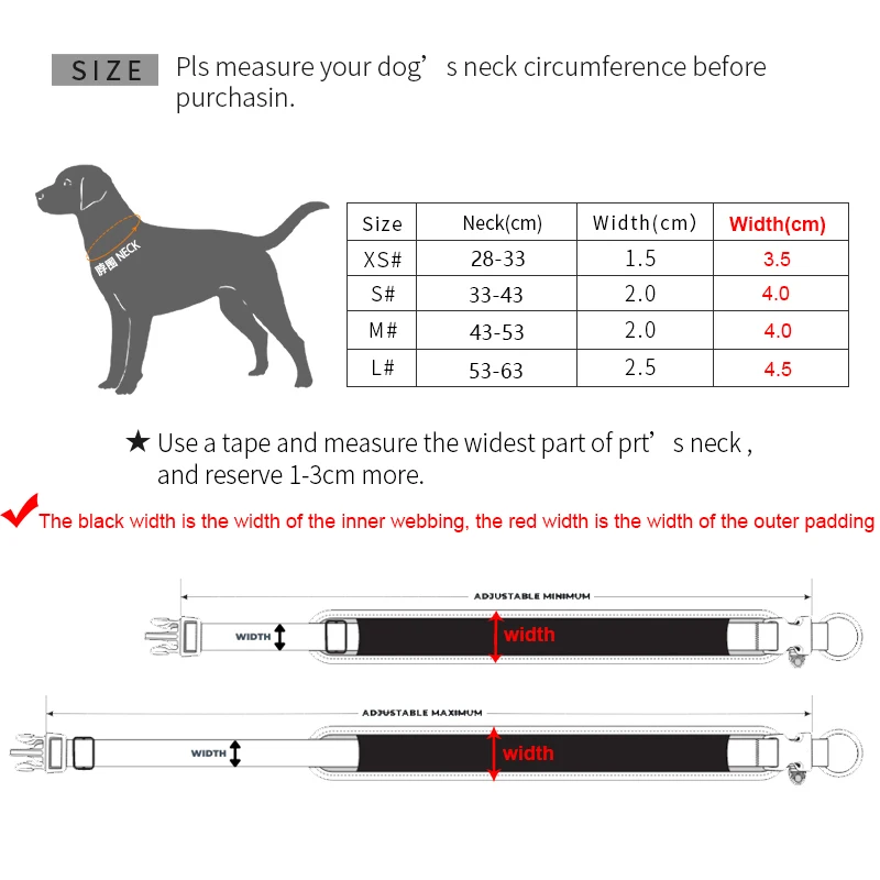 Personalized  AirTag Dog Collar  Adjustable Nylon Reflective Padded Pet Dog Collar for Small Medium Large Dog accessories