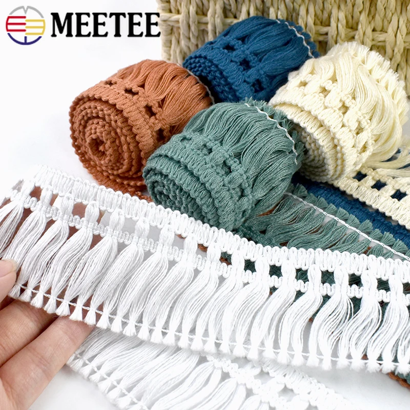 

5/10/20/25Yards 5cm Tassel Fringes for Sewing Skirt Edge Tablecloth Decor Lace Trim Sofa Curtain Trimming DIY Bag Craft Material