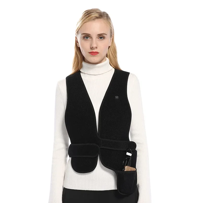 V-neck heating vest graphene electric clip equal size men and women can wear heating vests heating clothes