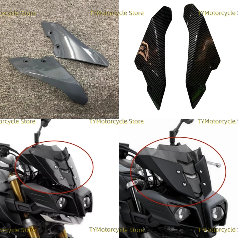 Motorcycle Fairing Speedometer Side Panel Headlight Upper SIde Cover Fit For YAMAHA MT-10 FZ-10 MT10 MT 10 FZ10 2016 2017-2021