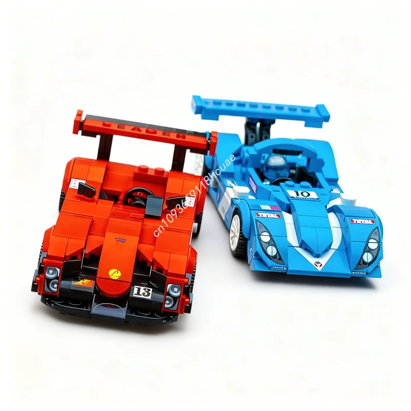 

654pcs MOC City Champions Michel Vaillant Le Mans Duo Movie Model Building Toy Blocks Architecture Christmas Gifts Brick Kids