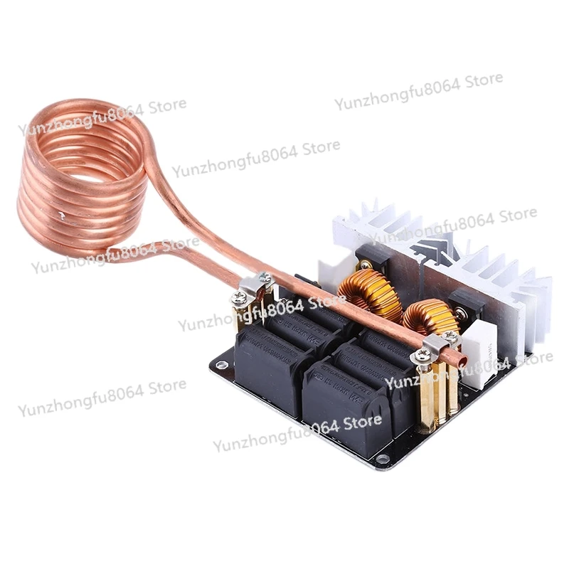 

New 1000W 20A 53V ZVS Low Voltage Induction Heating Board Module Flyback Driver Heater DIY