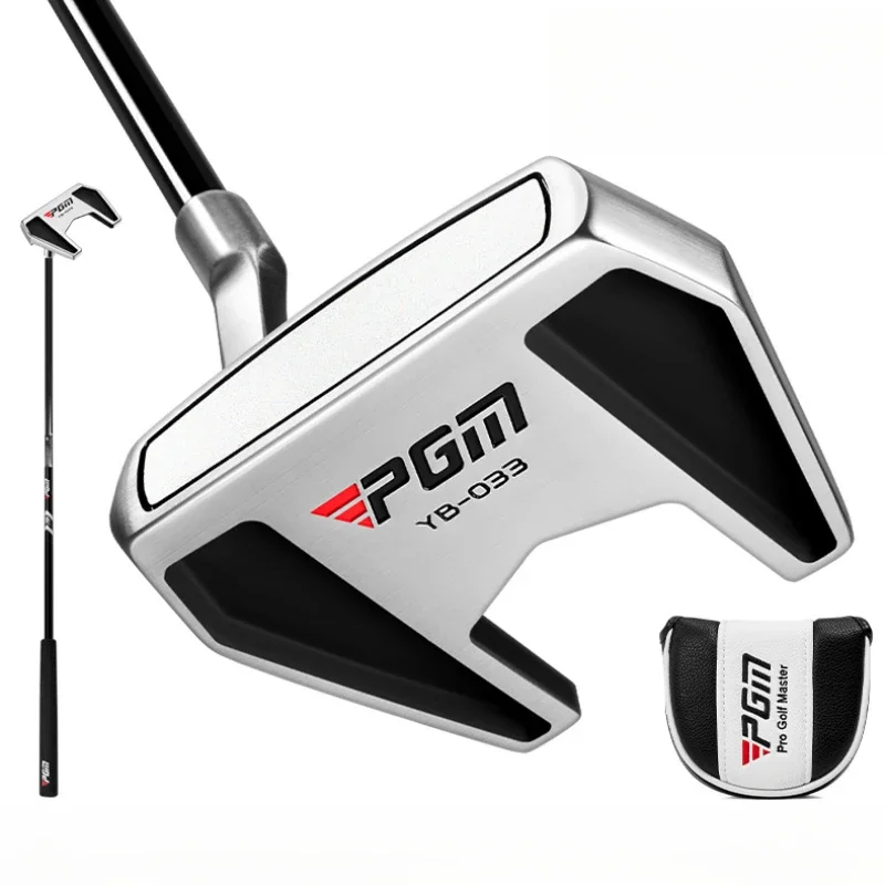 

PGM TUG077 Men's Left Hand Golf Putter, Standing Design Golf Club with Ball Pick-Up Function
