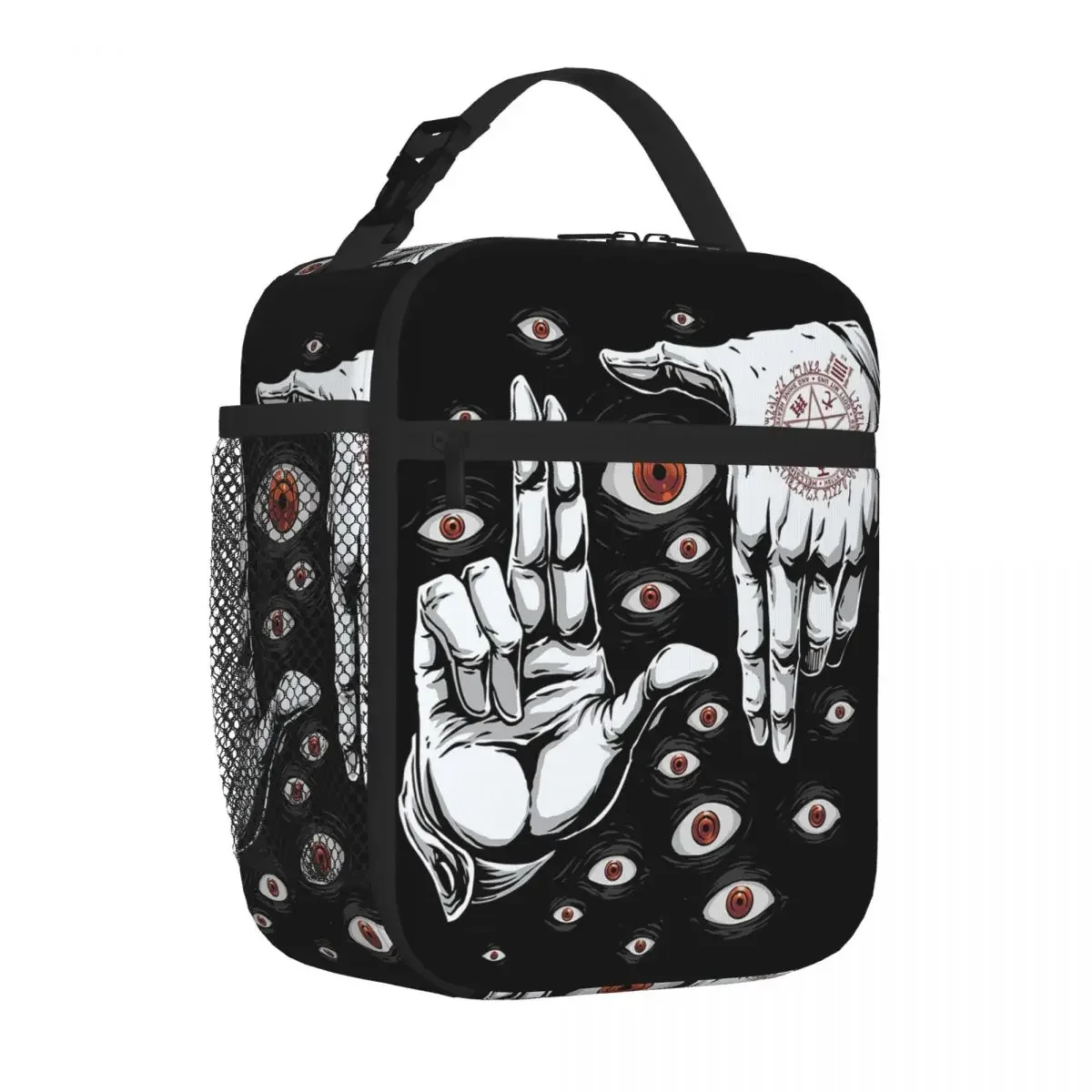 Alucard Hellsing Manga Lunch Bags Insulated Lunch Tote Portable Bento Box Resuable Picnic Bags for Woman Work Children School