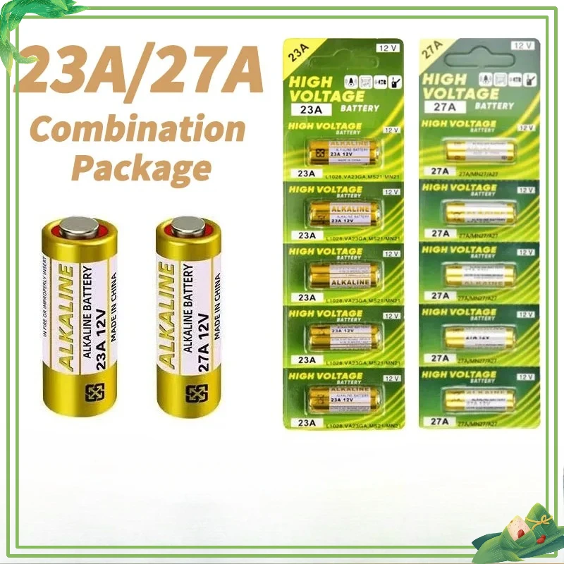

12V 23A/27A Alkaline Battery for Remote Control/Doorbell/Toys/Flashlight (Premium Quality)
