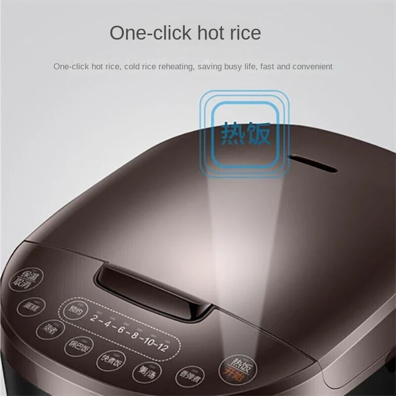 Electric Rice Cooker Home Intelligent Mini Small Capacity  Person Electric Rice Cooker Multifunctional One Button Cooking