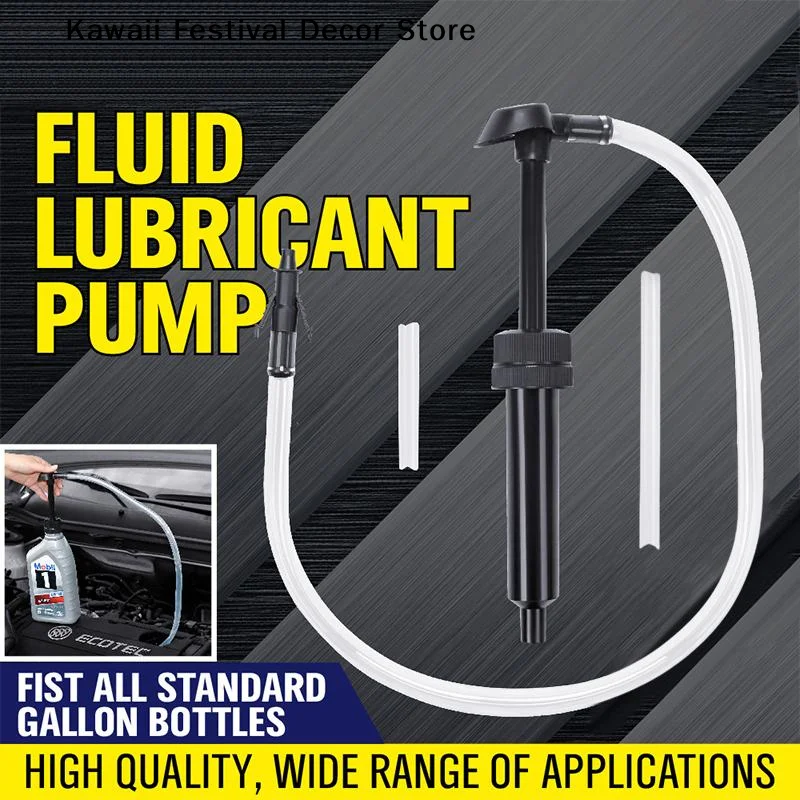 【K】1 Set Transmission Fluid Pump Gear Oil Pump Lubricant Fluid Transfer Pump For Gallon Bottles & Wide Mouth Quart Bottles