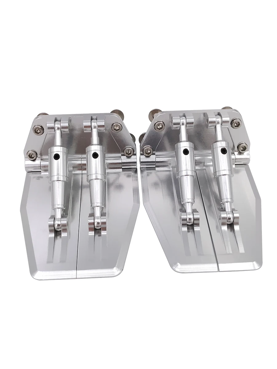 RC Boat Trim Tabs 68mm×57mm High Quality Realistic Trim Flaps for Nitro Gas RC Racing Boat Speed MONO Oval Vee Hull Boat