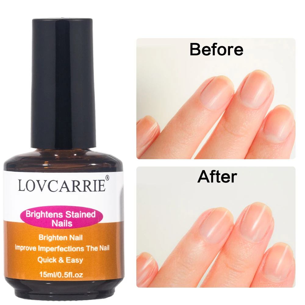 Lovhara-esmalte de uñas brillante, capa superior, secado rápido al aire, acabado superbrillante, laca Regular para reparación de manicura