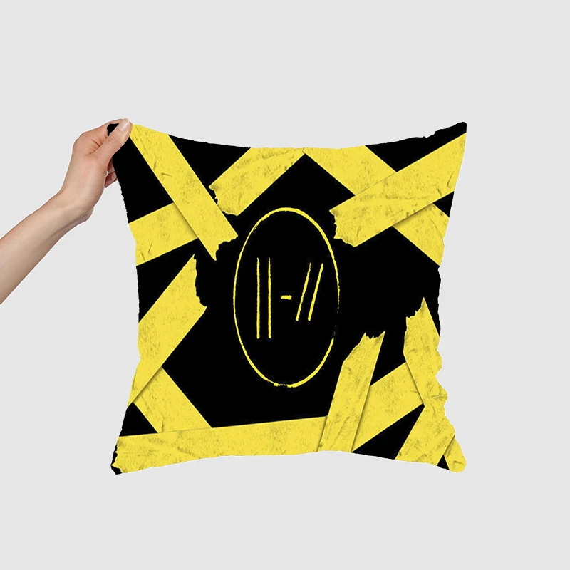 Pillow Case Twenty One Pilots Gift Sofa Car Super soft Cushions Square Pillowcase Chair Pillow Cove 039