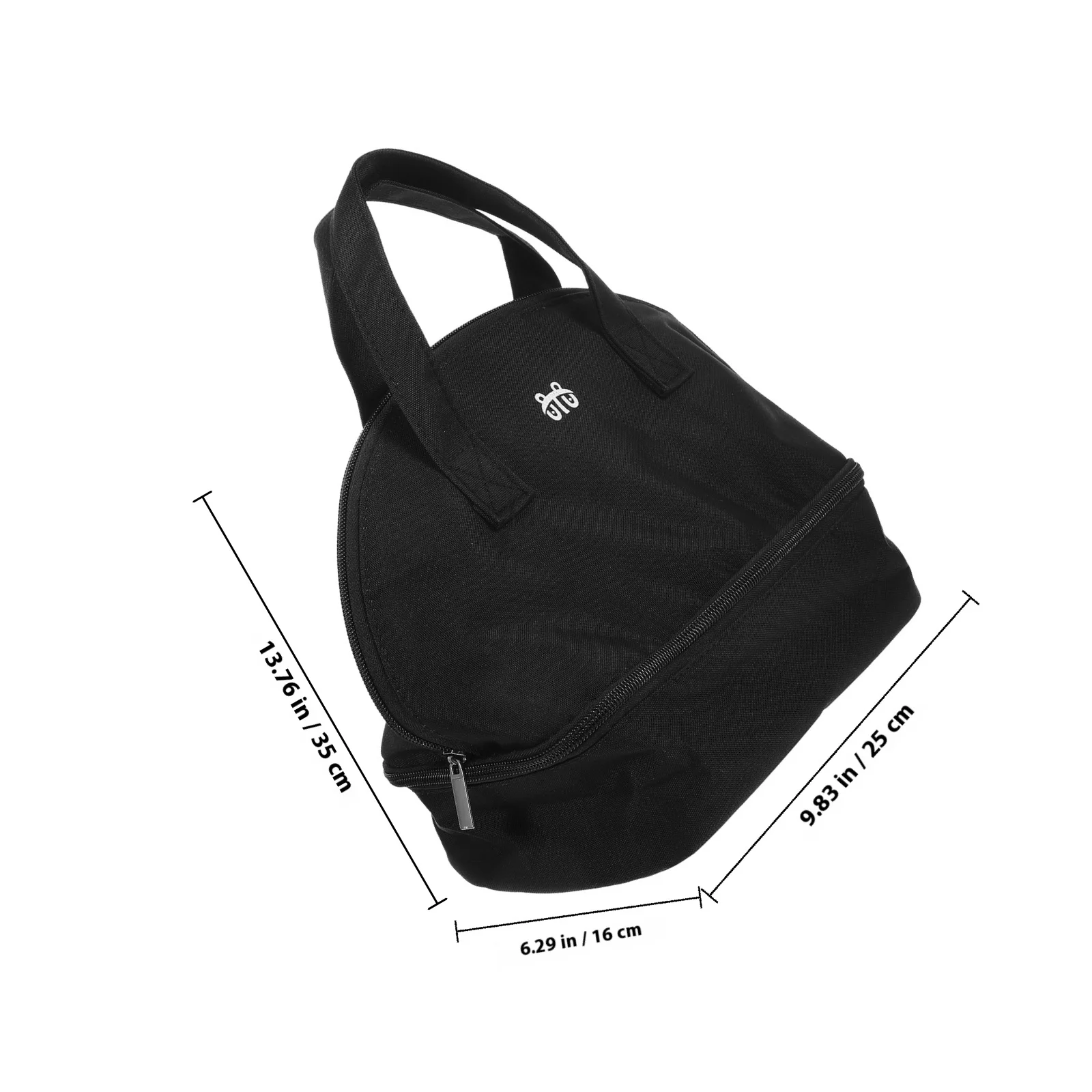 حقيبة تبريد مضخة الثدي مصنوعة من مادة البوليستر المعزولة بتصميم طبقة مزدوجة تحافظ على غداء على ثلاجة حليب الثدي #5