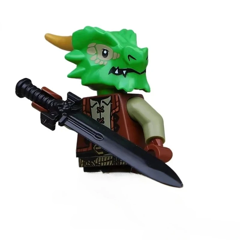 5cm New Anime Figure Green Dragon Man Pripheral Action Figure Decorate Model DIY Undead Knight Toys for Children Gifts Toys Kids