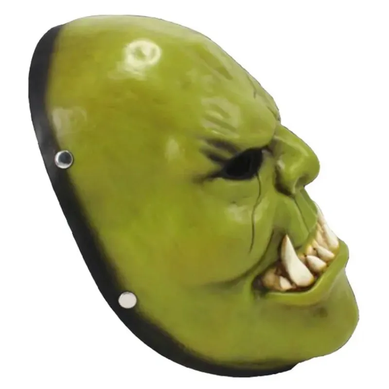 Grand Marshal Sal Mask World of Warcraft Horror Tribe Orcs Facial Masks Game Role-playing Masks World of Warcraft Cos Masque