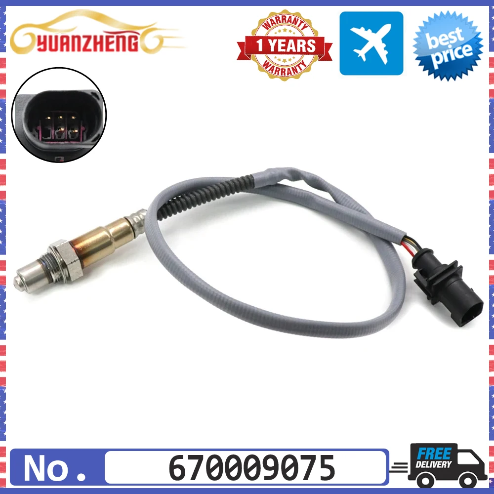 

670009075 NEW Front Air Fuel Ratio Lambda O2 Oxygen Sensor For Maseratri Levante 3.0 Ghibli Quattroporte 2014-2018 0258027100