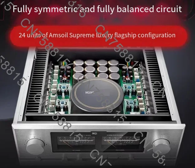 SUQI YA-MPA-02 Class A/B，High power fully balanced remote control high fidelity integrated amplifier