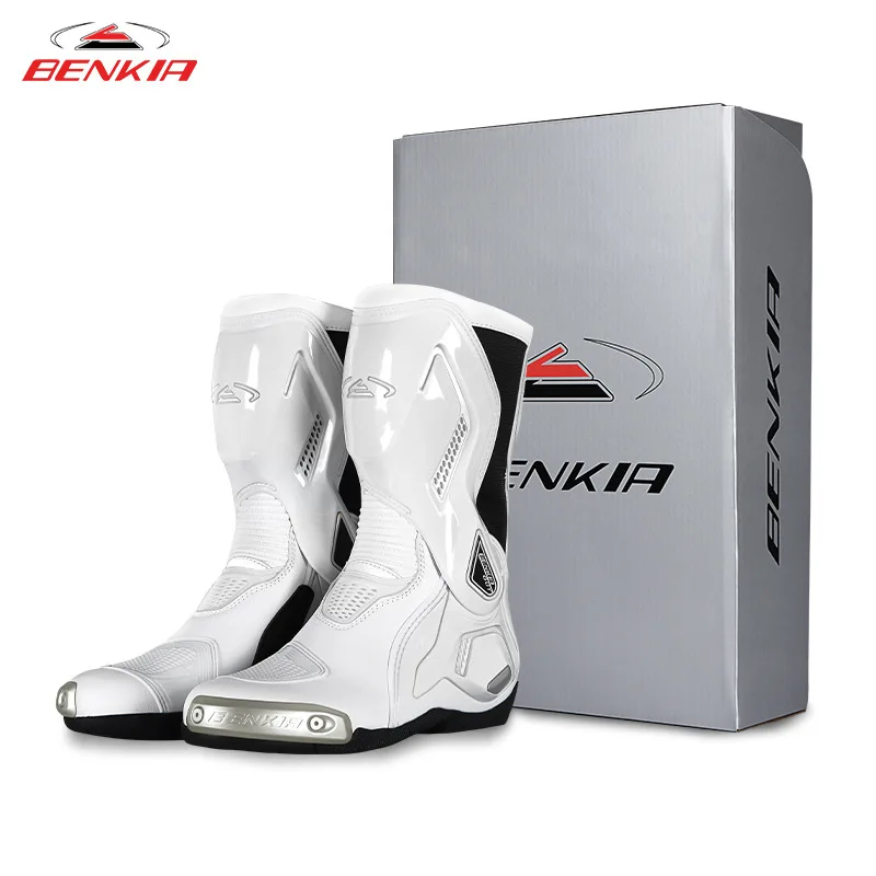 Cycling Boots for Winter Motorcycle Riding Off-road Track Four Seasons Motorcycle Riding Men\'s and Women\'s Long Boots