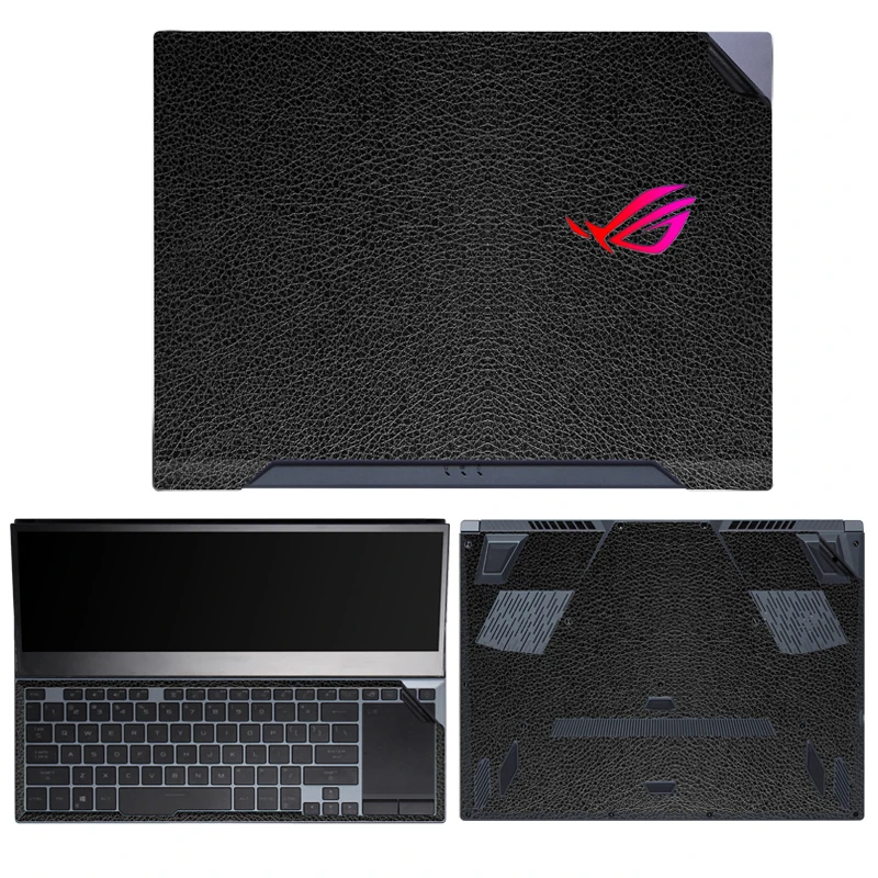 Piel de portátil para ASUS ROG Zephyrus Duo 16 GX650R GX650P película protectora para ROG Zephyrus GX551Q/GX703H/GX502L/GX550L pegatina