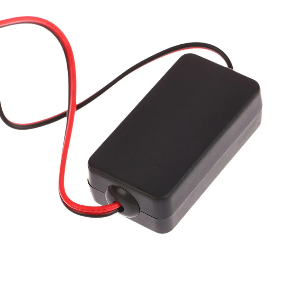 24V DC Power Filter Connector Anti-interference Capacitor Filter Stable Car Capacitor Connector Portable for Auto Backup Camera