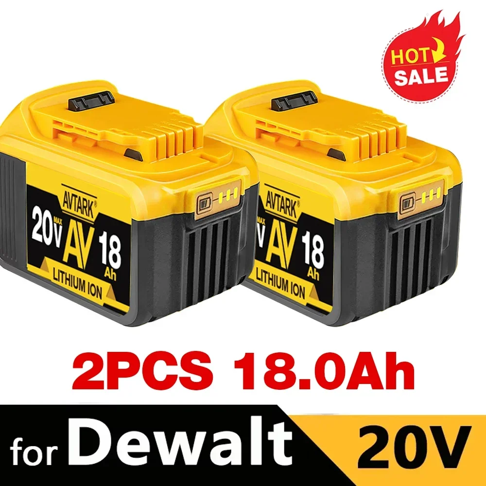 

DCB200 20V Battery Compatible with dewalt power Tools 18V 18Ah rechargeable electric tool Lithium batteries 20V 18Volt 18v 18Ah