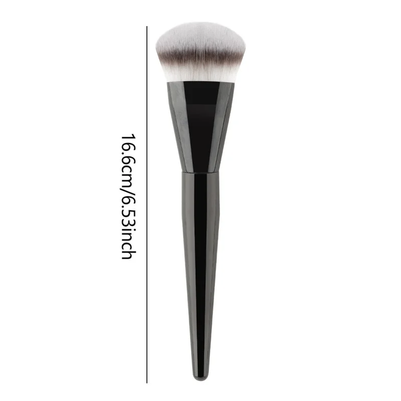 New Inclined Foundation Brush Ultra-Thin Seamless Base Makeup Concealer Brush Non-Powder Absorbing Soft Bristle Beauty In Stock