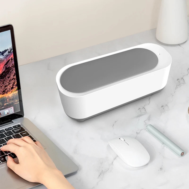 Limpiador de alta frecuencia, máquina de limpieza vibradora, máquina de limpieza con un clic, reloj, joyería, gafas, limpieza profunda de alta eficiencia