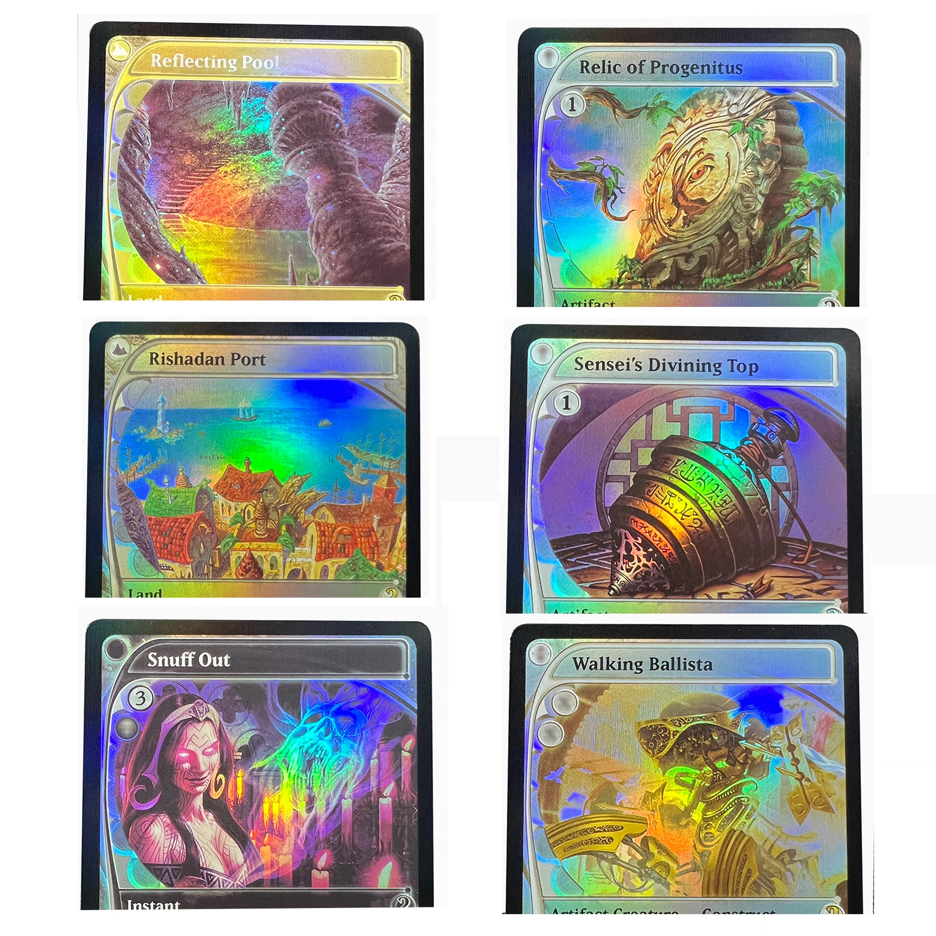 Reflecting Pool Snuff Out Sol Ring Sensei's Divining Top MB2 Foil TCG English Card Quality Board Trading Card Game