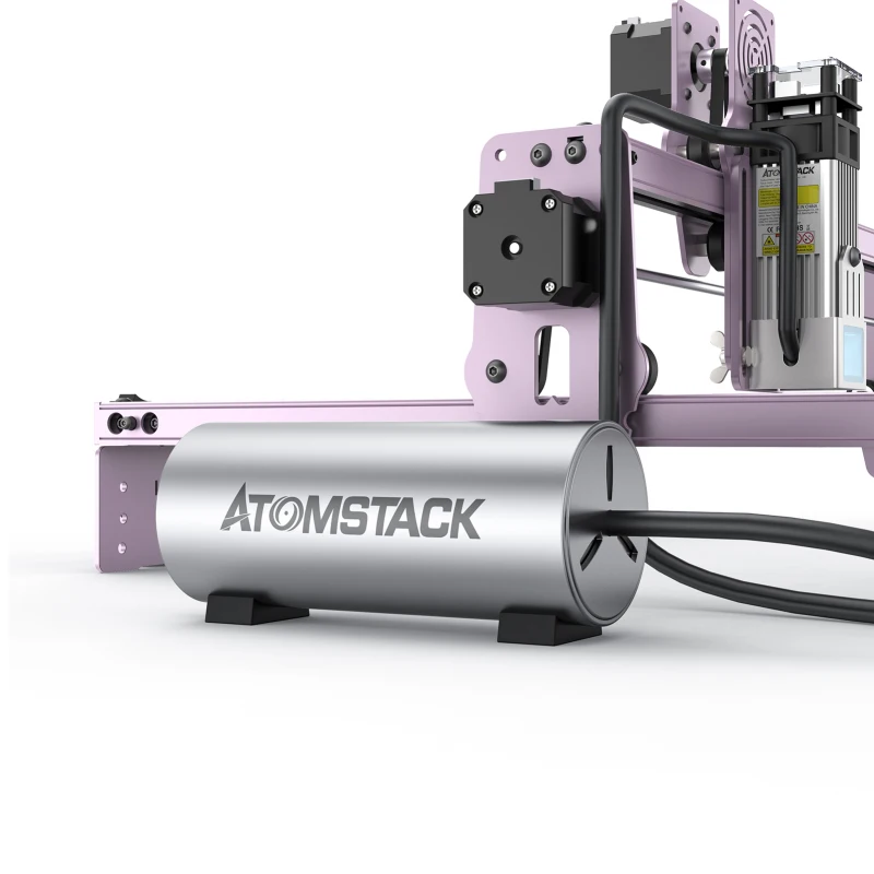 ATOMSTACK Laser Cutting/Engraving Air-Assisted Accessories High Airflow 10-30L/min Adjustable to Remove Smoke and Dust