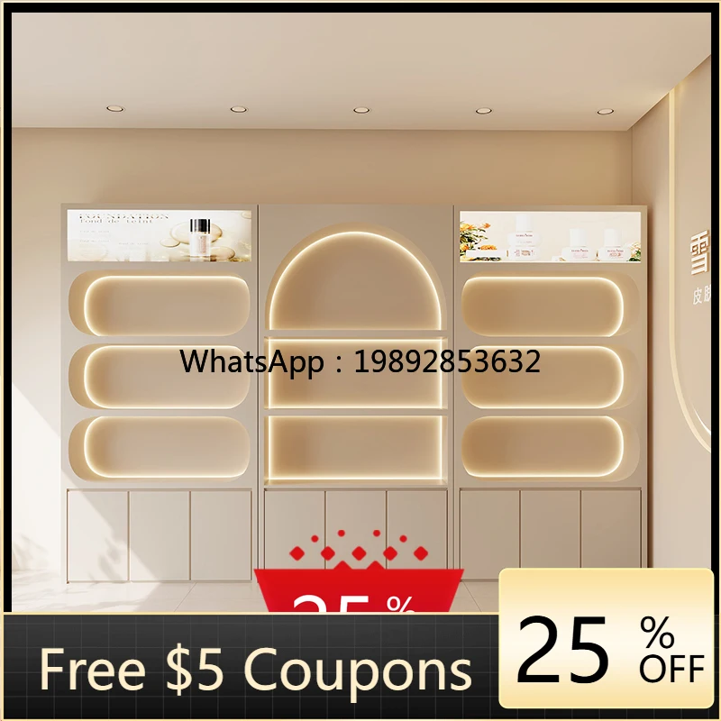 

YY Beauty Salon Product Display Cabinet Skincare Display Rack Makeup Cabinet Storage Rack