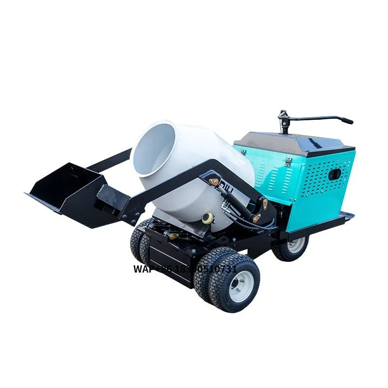 Wholesale Mini Concrete Mixer 380dm Automatic Customized Mini Portable Mixer Machine