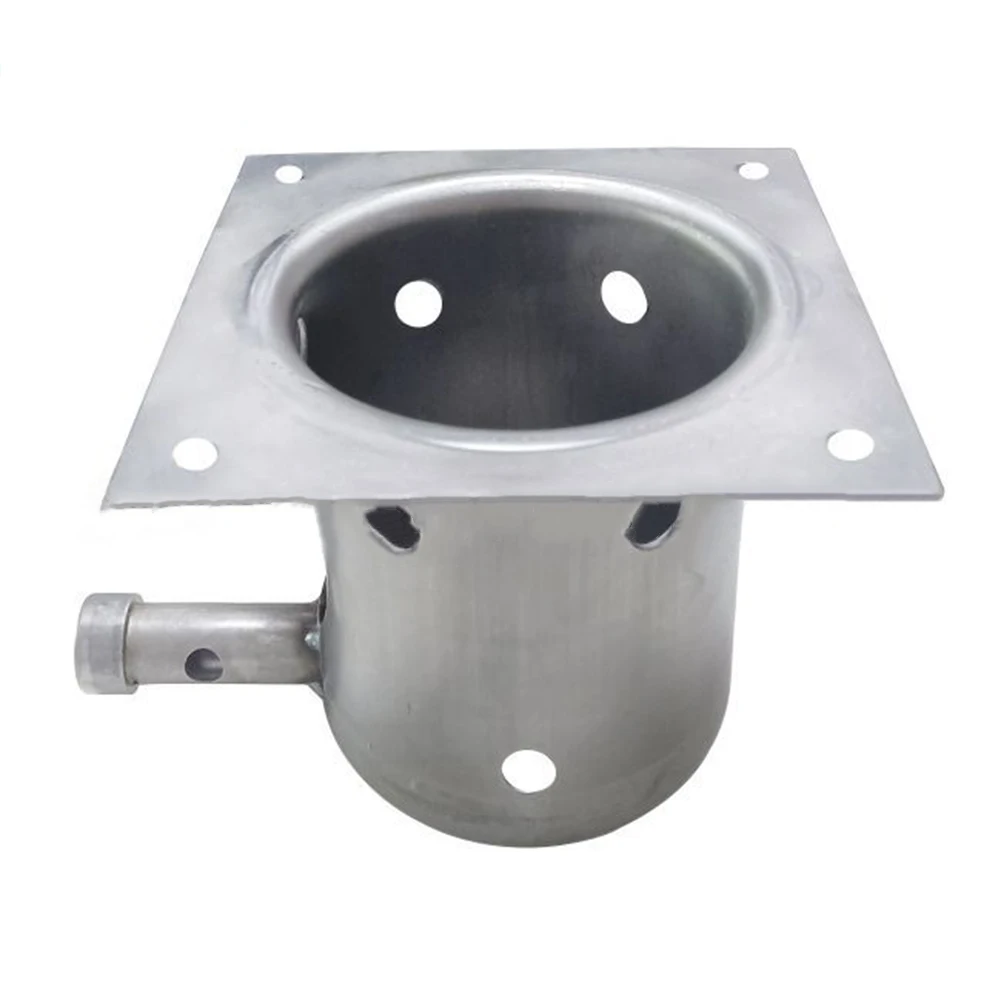 BBQ Setup Outdoor Cooking Particle Oven Ignition Can Combustion Chamber Fire Can Compact Size Efficient Ignition